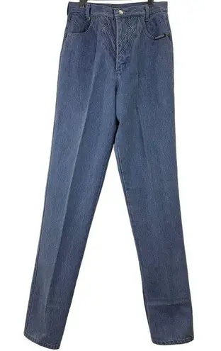 Roughrider by Circle T High Rise Vintage Bareback Western Jeans Size 11/12 Blue
