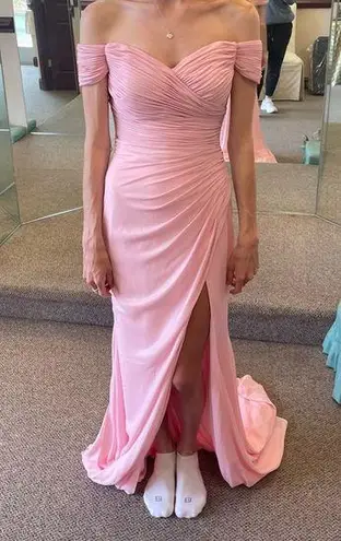 Ashley Lauren - 11136 Shirr-Ornate Off Shoulder