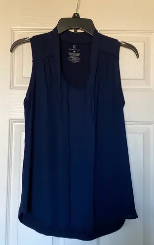 New York And Company Navy Blue Blouse