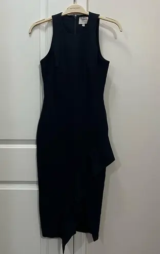 Piper Cinq a Sept Blue Ruffle Hem Dress Size 4 US $395