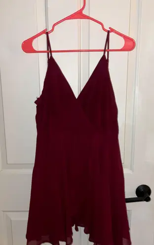 Windsor Dress Maroon