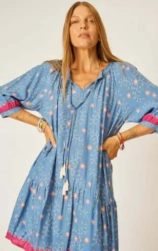 Natalie Martin 💕💕 Stevie Dress ~ Pinwheel Denim Small S NWT