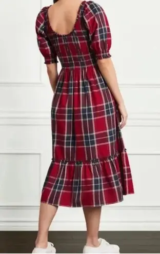 NWT Hill House Home Louisa Nap Dress Red Tartan Plaid S