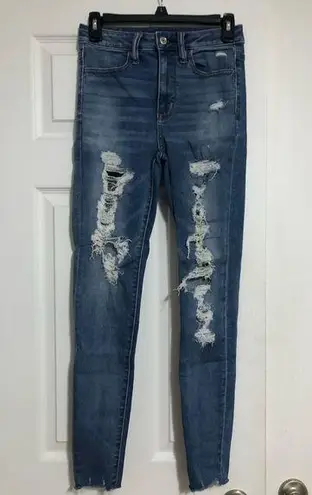 American Eagle  next‎ level stretch super Hi rise Jegging women’s size 2.