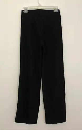 Boom Boom Jeans  Black Pull On Elastic Waist Faux Button Trousers Pants JRS Small