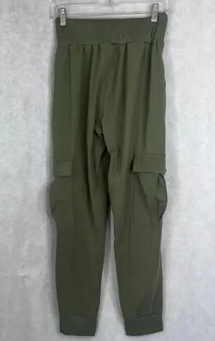 Happily Grey Olive Army Green Cargo Joggers Sz SM