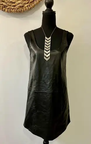 Blaque Label NWT Revolve Faux Leather Tank Dress Size Small