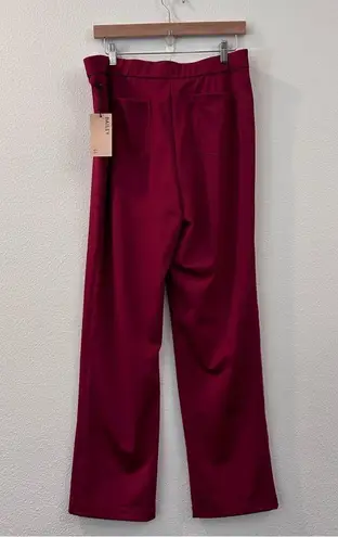 Bailey 44 Gemma Straight Leg Pants Cabernet Size XL