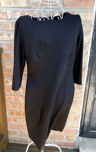 AB Studio 3/4 sleeve Little black dress size 8