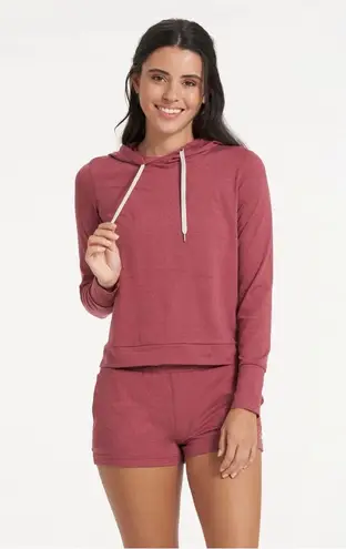 Vuori Halo Hoodie in Desert Rose Heather M