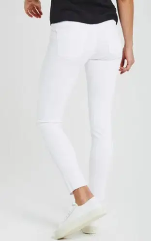 AG Adriano Goldschmied  Legging Ankle Jeans Women's 29R White Skinny Distressed