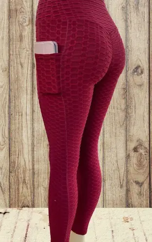 Tie dye Scrunched up butt lifting leggings TikTok yoga pants Size L