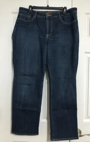 Seven7 medium wash jeans flare style women’s size 14