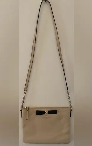 Kate Spade  Ivory Back Bow Purse