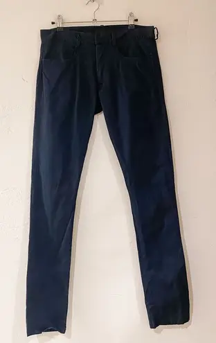 Emerson Fry Cotton Casual Pants in Navy Blue Size 27