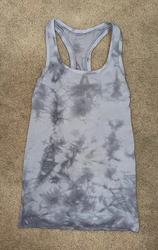 Lululemon  Swiftly Tech Tank Top Grey Tie-Dye Hip Length thumbnail 1