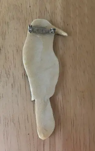 Bird Pin Brooch Handmade vintage bird watcherNew