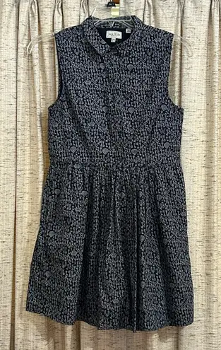 Jack Wills Fabulously British Key Print Sleeveless Dress
