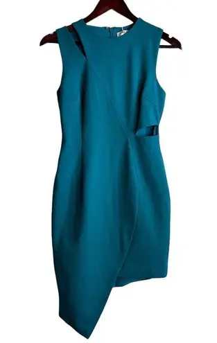 Elliatt Revolve  Sanctuary Dress Cutouts Teal Blue Size Small NEW Bodycon