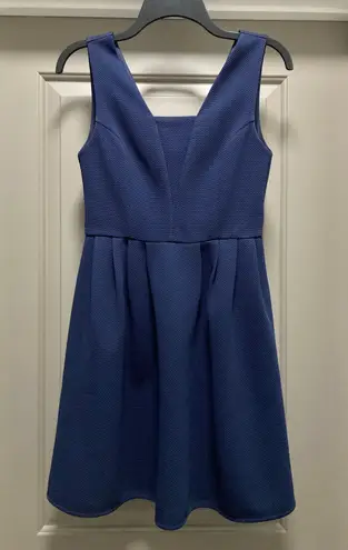 YA Los Angeles Navy Blue Knee Length Dress
