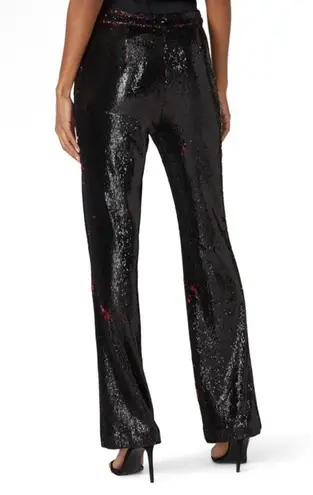 Badgley Mischka Plum Pink black Sequin party
Pants Size 2