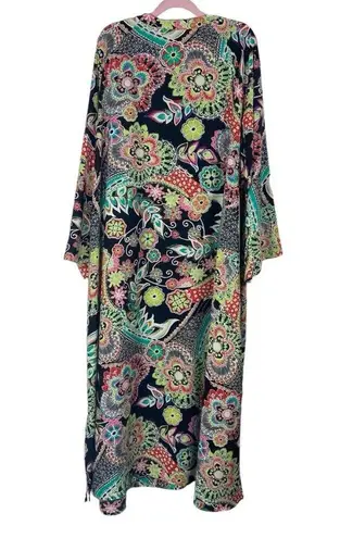 Natori  $195 NWT
PEIZURI MANDARIN CAFTAN Tunic lounge dress 3X