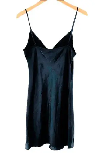 NEW/NWT Wilfred Only Total Eclipse Navy Blue Slip Dress Size Large Aritzia