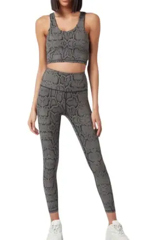 Varley Let's Go Legging 25” Tights in Olive Snake W-469 Sz S