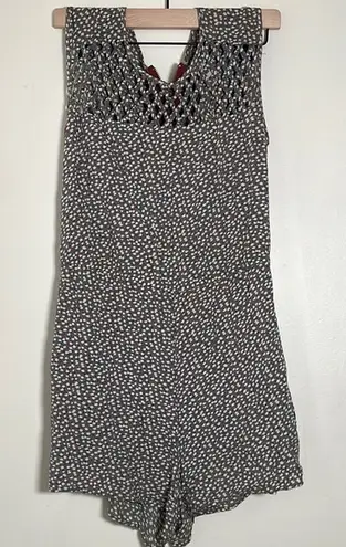 American Rag  Black and White Patterned Jumpsuit - Image 1