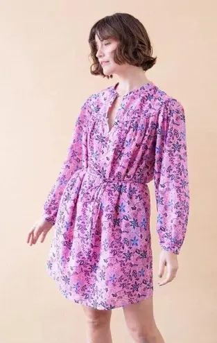 💕XIRINA💕 Bellamy Henley Mini Dress ~ Sweet Vines Medium M NWT Pink