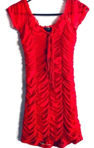 Majorelle Red Dress