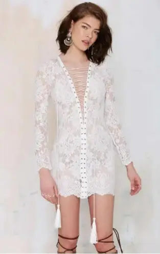 The Jetset Diaries ππ The Ruins Dress ~ White Lace Small S NWT