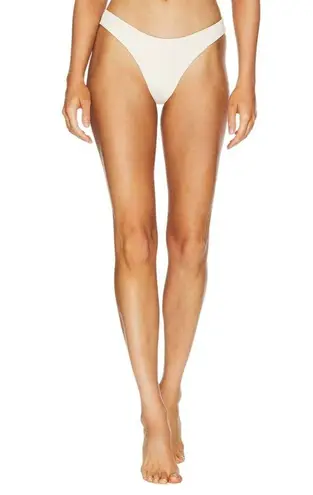 KYA Praslin Reversible Bikini Bottom in Scarlet Oatmilk Small New Womens Swim Orange