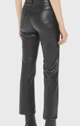 NEW Mother The High Waisted Rider Ankle Pants in Wax On Wax Off