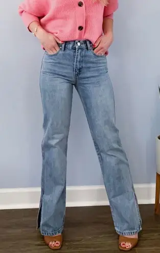 Grey Lab Los Angeles Light Wash Straight Jeans