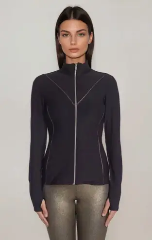X By Gottex Metallic Line Fitted Jacket