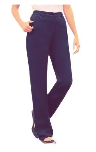 Woman Within NWT size 38 tall natural fit 100% cotton chinos