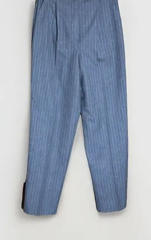 Kathie Lee Women's Vintage 90's Gray with White line Slacks Business Pants Sz 10