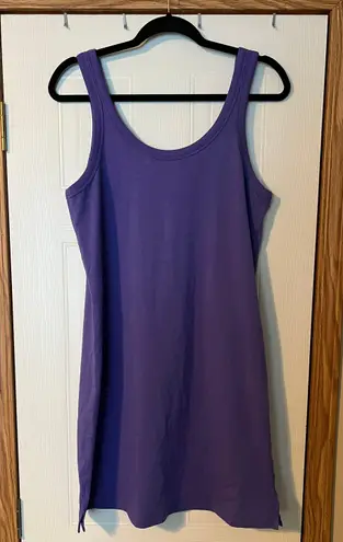 Lululemon Classic Fit Cotton Blend Scoop Dress