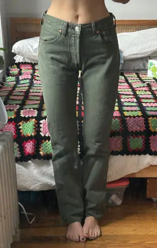 Levi's Vintage Green Levi 501 