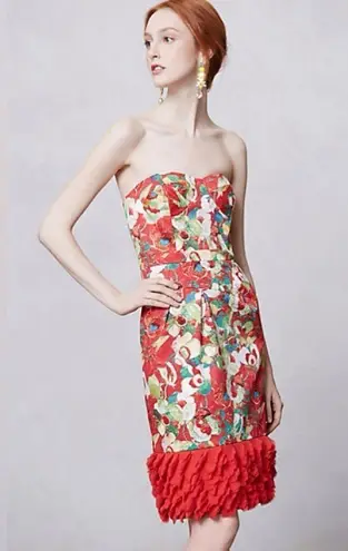 Peter Som for Anthropologie Luisa Poppy
Dress size 12