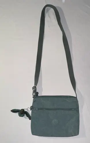 Kipling • Crossbody Bag Annabelle Double Zip Light Aloe Tonal Sage Green