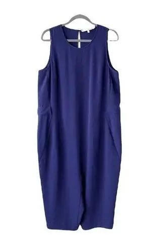 Rachel Roy Rachel Royal Blue Harem Style Jumpsuit XL
