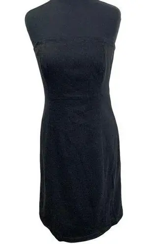 Gap NWT  Stretch Black Wool Blend Dress