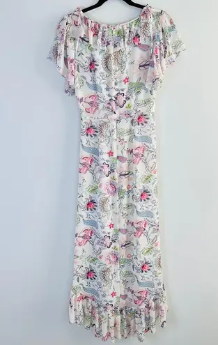 Cinq à Sept NEW  Sheilla Maxi Dress in Celeste Multi Floral