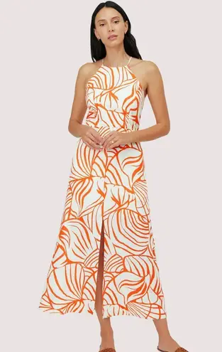 Lost + Wander Salt to Sea Maxi Dress Cotton Linen - Size Small