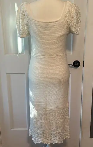 NWOT FRESHMAN 1996 Crotchet Dress White