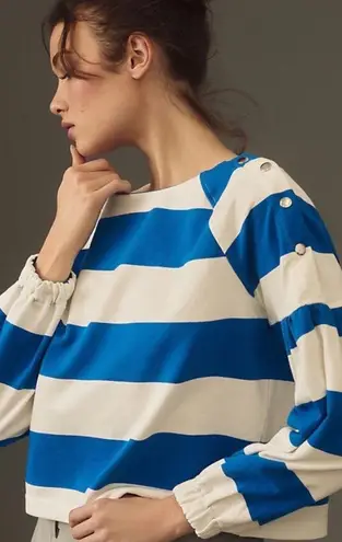 Maeve ANTHROPOLOGIE French Terry Sweatshirt Size XS