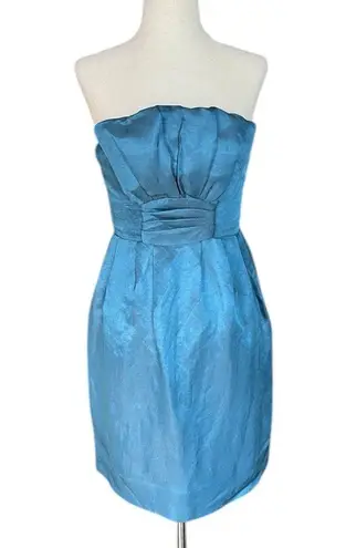 Jill Stuart Silk Strapless Dress