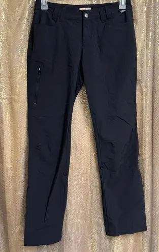 Ascend Women's Black Nylon Outdoor Hiking Trail Pants Size 4